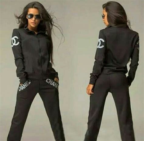 cheap chanel tracksuits from china|Chanel tracksuit for ladies.